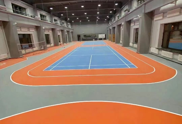pvc运动地板案例